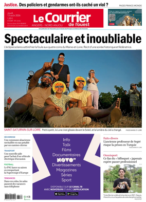 Cover of Le Courrier de l’Ouest (Nord Anjou)