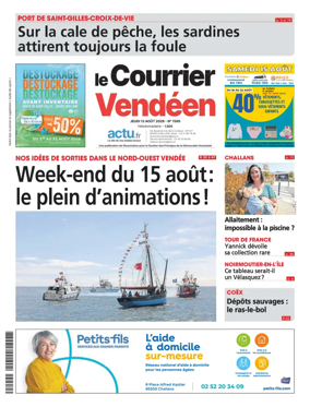 Cover of Le Courrier Vendeen