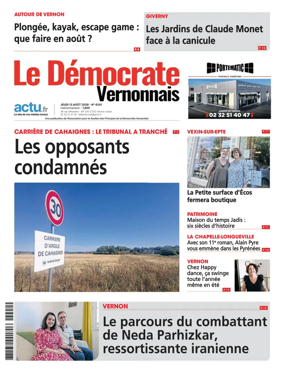 Cover of Le Democrate Vernonnais