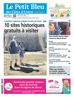 Cover of Le Petit Bleu