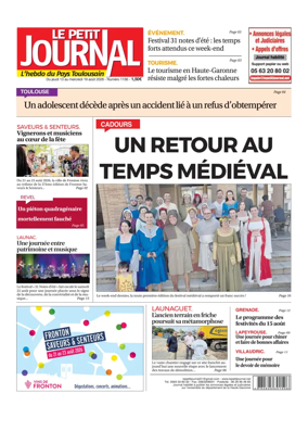 Cover of Le Petit Journal - L'hebdo de la Haute-Garonne