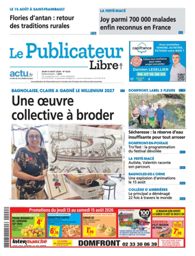 Cover of Le Publicateur Libre