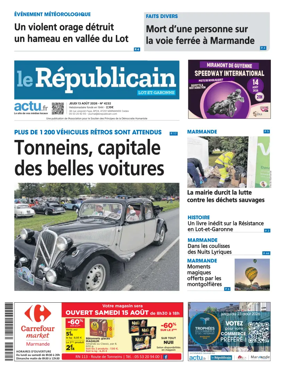 Cover of Le Republicain (Lot-et-Garonne)