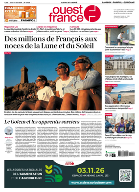 Cover of Ouest-France (Lannion / Paimpol / Guingamp)