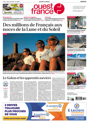 Cover of Ouest France (Manche)