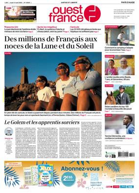 Cover of Ouest France (Pays d'Auge)