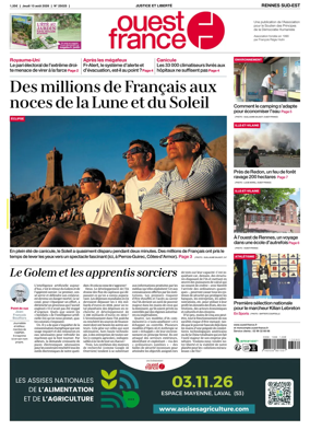 Cover of Ouest-France (Rennes Sud-Est)