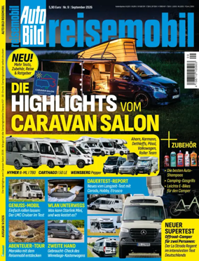 Cover of Auto BILD Reisemobil