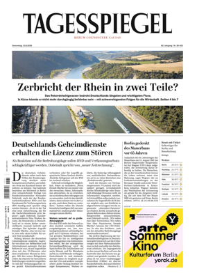 Cover of Der Tagesspiegel