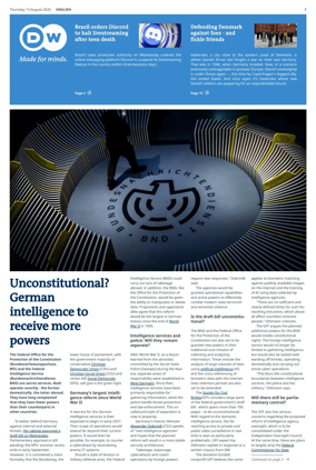 Cover of Deutsche Welle (English edition)