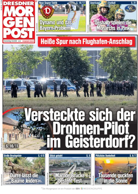 Cover of Dresdner Morgenpost