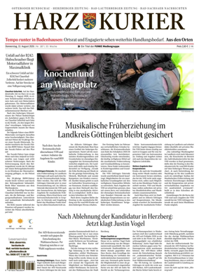 Cover of Harz Kurier