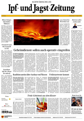 Cover of Ipf- und Jagst-Zeitung