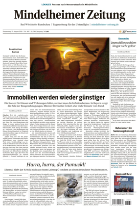 Cover of Mindelheimer Zeitung