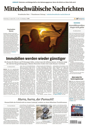 Cover of Mittelschwaebische Nachrichten