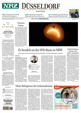 Cover of Neue Rhein Zeitung (Dusseldorf)