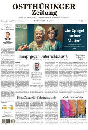 Cover of Ostthuringer Zeitung (Greiz)