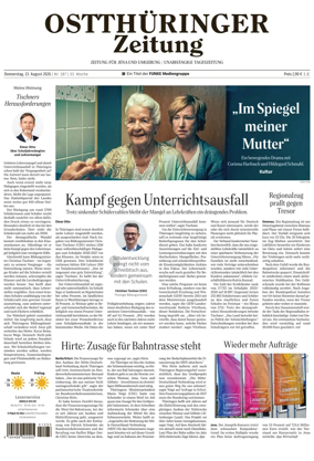 Cover of Ostthuringer Zeitung (Jena)