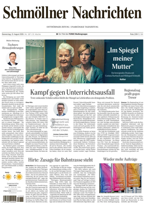 Cover of Ostthuringer Zeitung (Schmolln)