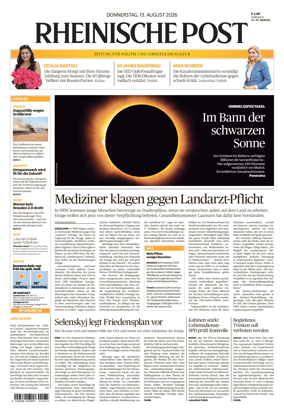 Cover of Rheinische Post Krefeld Kempen