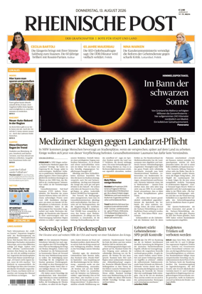 Cover of Rheinische Post - Xanten and Moers
