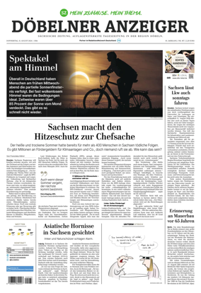 Cover of Sachsische Zeitung (Dobeln)