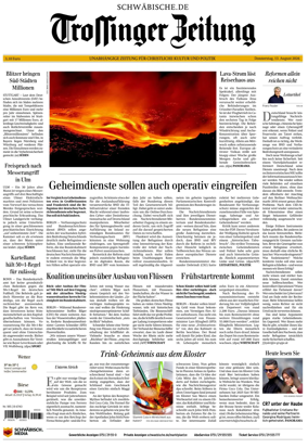 Cover of Trossinger Zeitung