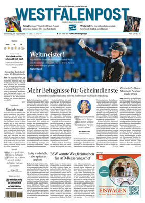 Cover of Westfalenpost (Wetter)