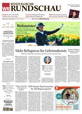 Cover of Westfalische Rundschau (Wetter)