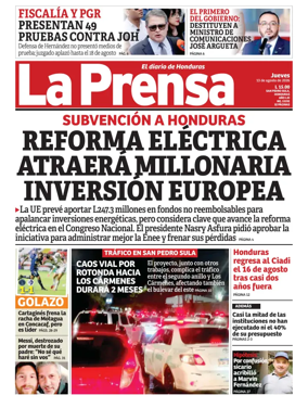 Cover of Diario La Prensa
