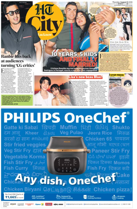 Cover of Hindustan Times (Lucknow) - Live