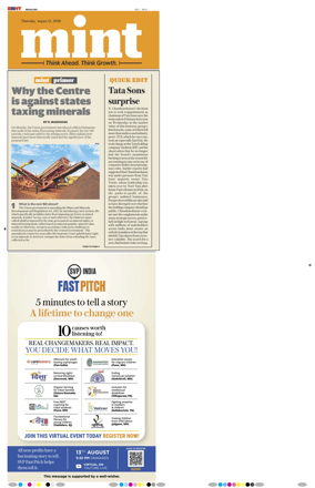Cover of Mint Bangalore