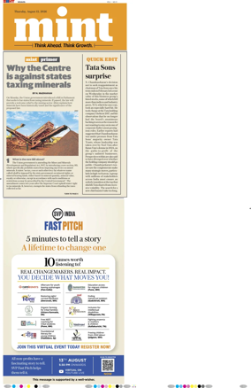 Cover of Mint Kolkata