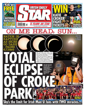 Cover of Irish Daily Star