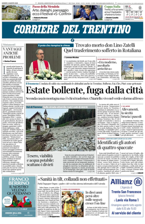 Cover of Corriere del Trentino