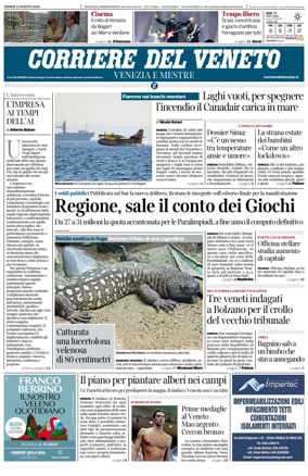 Cover of Corriere del Veneto (Venezia e Mestre)