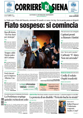 Cover of Corriere di Siena