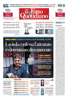 Cover of Il Fatto Quotidiano