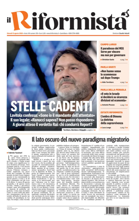 Cover of Il Riformista (Italy)