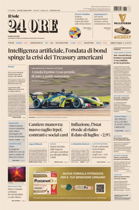 Cover of Il Sole 24 Ore