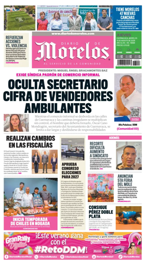 Cover of Diario de Morelos