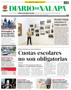 Cover of Diario de Xalapa