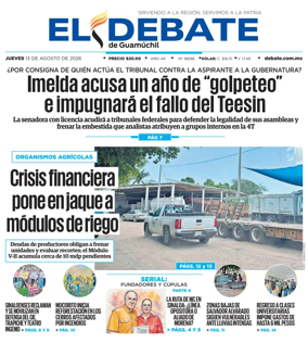 Cover of El Debate de Guamuchil