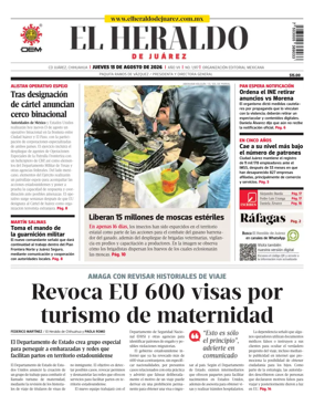 Cover of El Heraldo de Juarez