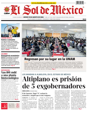 Cover of El Sol de Mexico