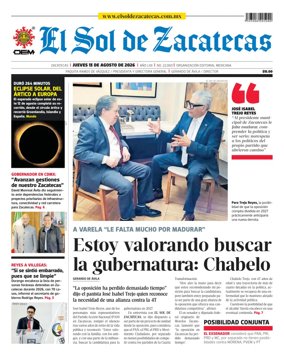Cover of El Sol de Zacatecas