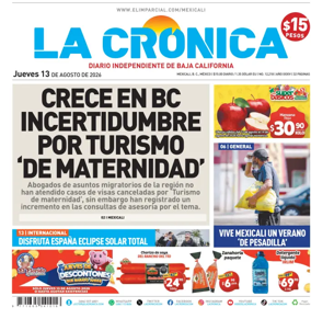 Cover of La Cronica