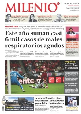 Cover of Milenio Edo de Mexico