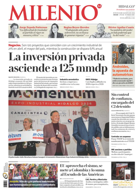 Cover of Milenio Hidalgo