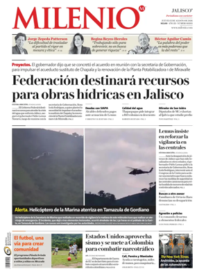 Cover of Milenio Jalisco